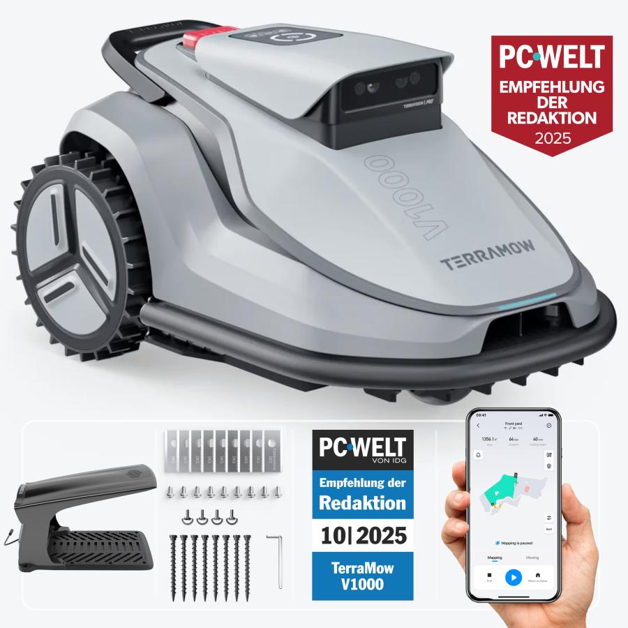 TERRAMOW V1000 + Premiumpaket