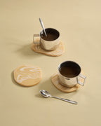 Puddle Coasters - Set of 3 - Salted Caramel