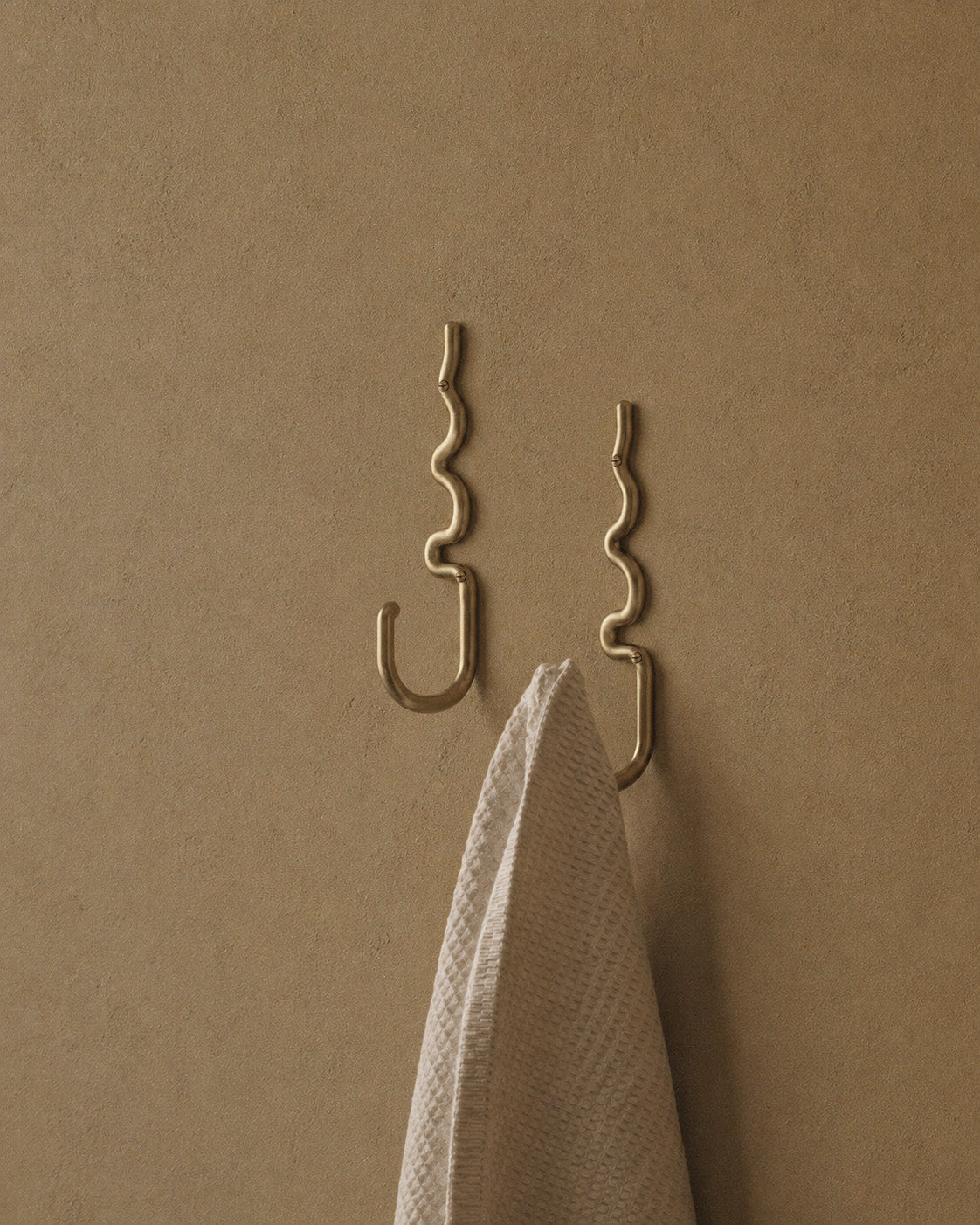 Glenn Brass Hook - set of 2