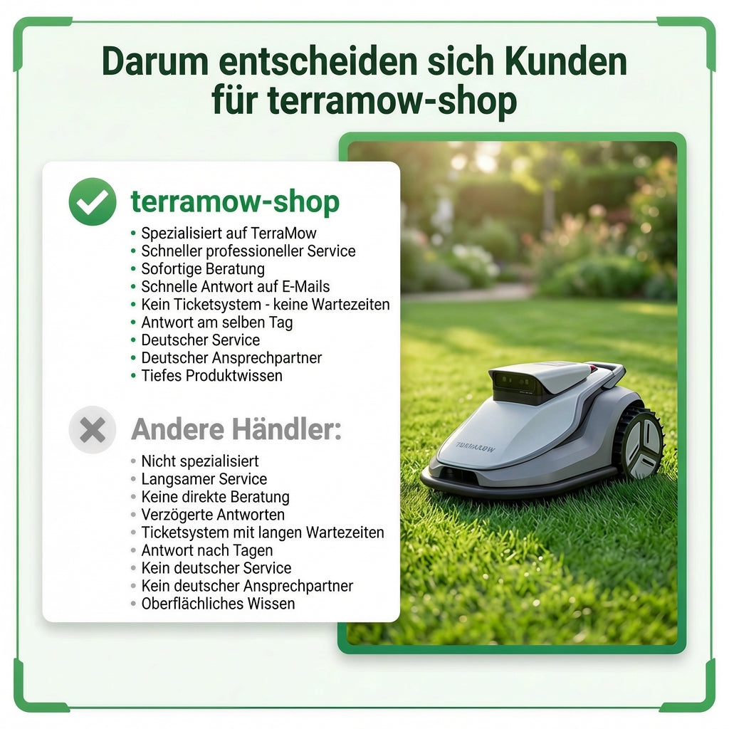 TERRAMOW V1000 + Premiumpaket