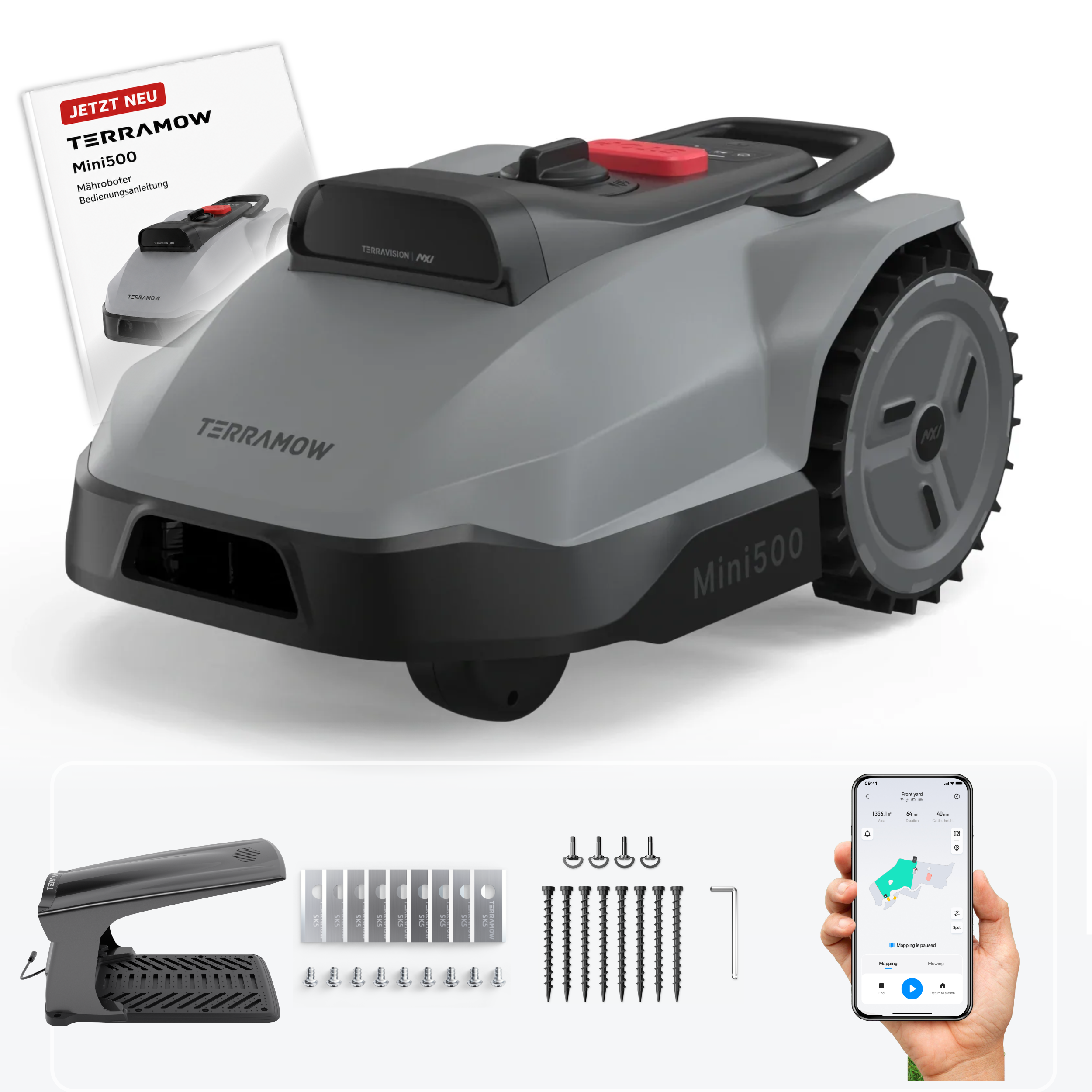 TERRAMOW Mini 500 + Premiumpaket